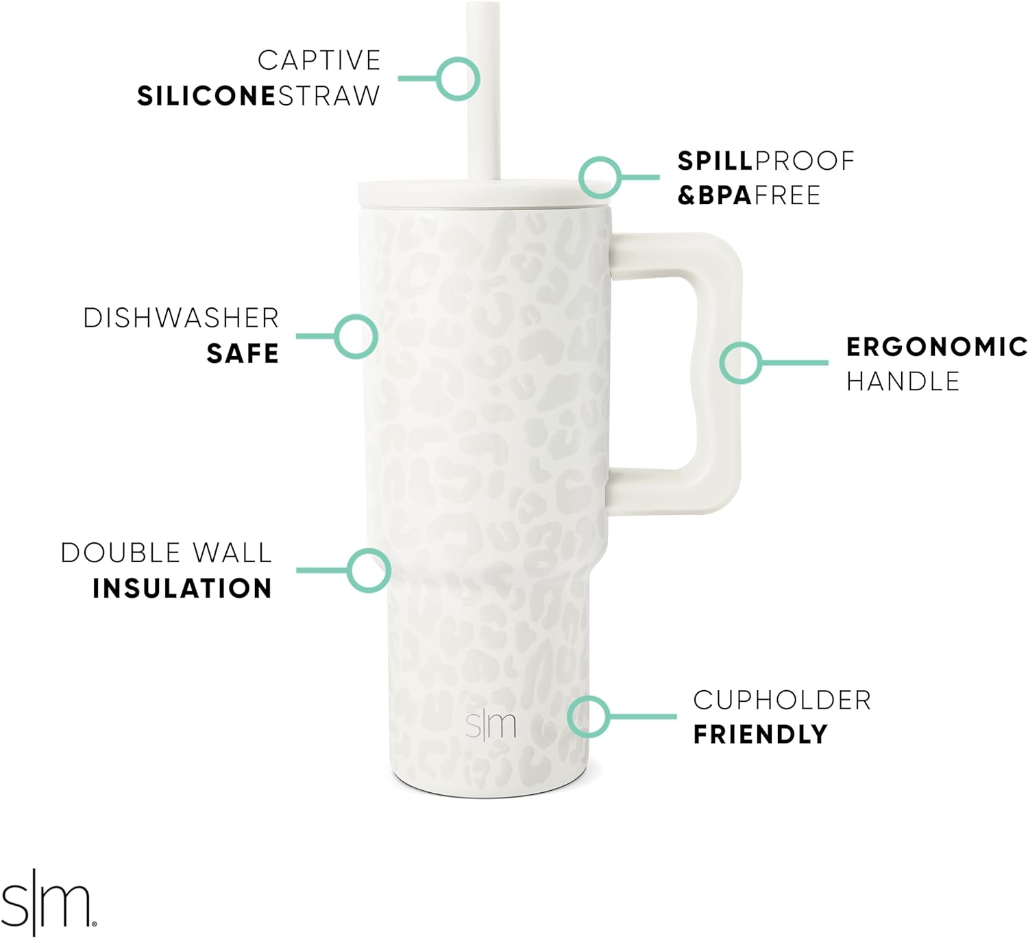 Simple Modern Kids 24 oz Tumbler with Handle and Silicone Straw Lid | Spill Proof and Leak Resistant | Reusable Stainless Steel Bottle | Gift for Kids Boys Girls | Trek Collection | 80s Mix