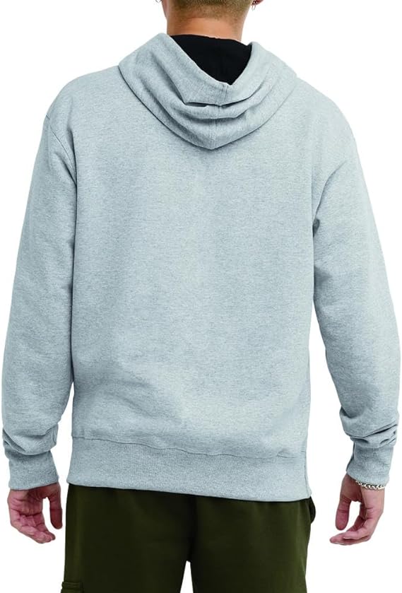 Chamkhjgpion Men's Powerblend Fleece Hoodie, C Logo (Retired Colors)