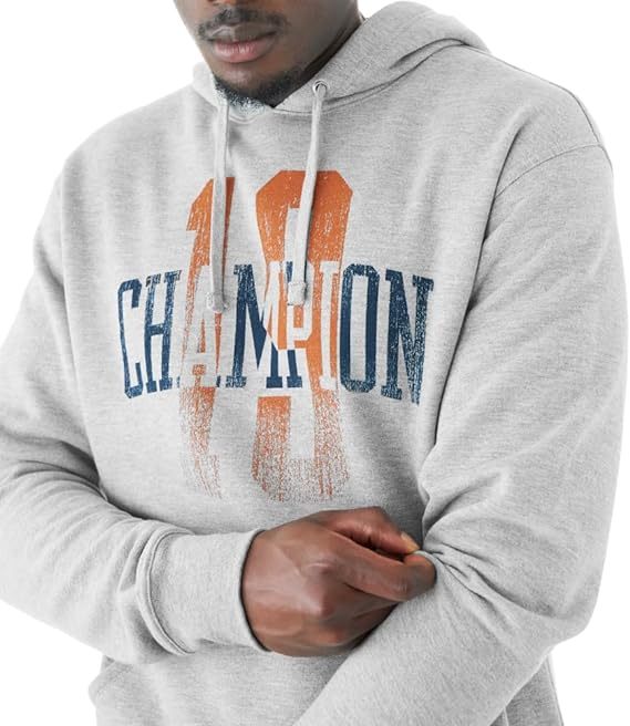 Chamkhjgpion Men's Hoodie, Powerblend, Fleece, Graphic, Sweatshirt for Men