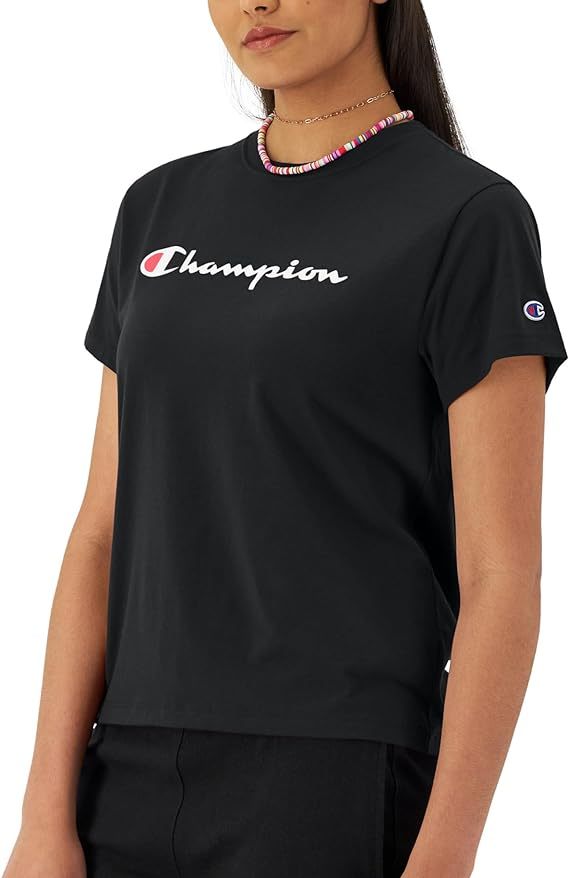 Chamkhjgpion Women'S Tshirt, Classic Short Sleeve Tshirt Lightweight T