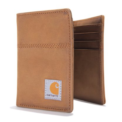 Carhkhjgartt Men's Casual Saddle Leather Wallets