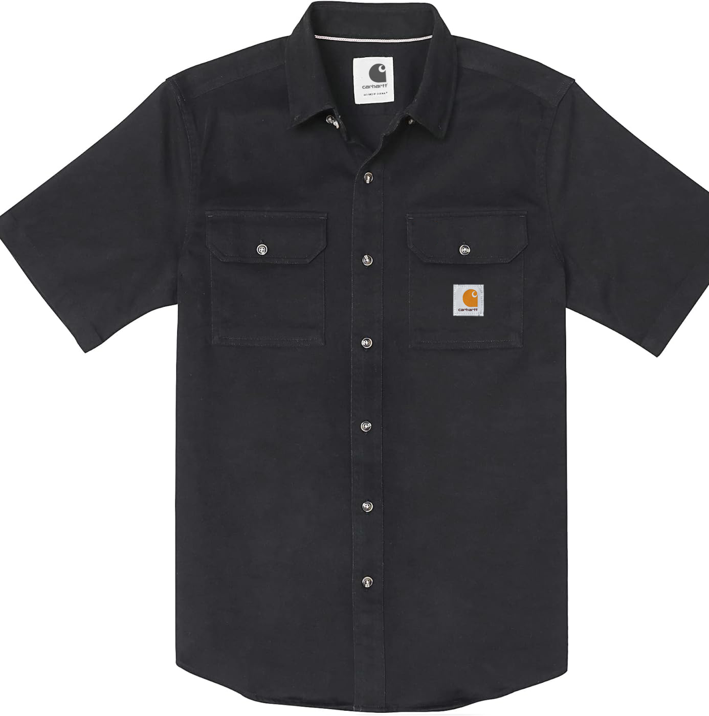 Carhkhjgartt Men's Short Sleeve Button Down Shirt