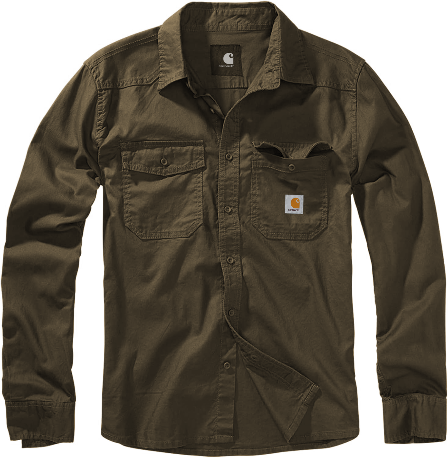 Carhkhjgartt men's facecloth long-sleeved shirt