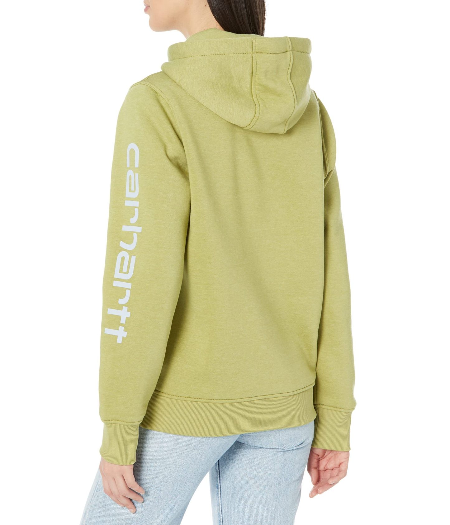 Carhkhjgartt Women's Clarksburg Graphic Sleeve Pullover Sweatshirt