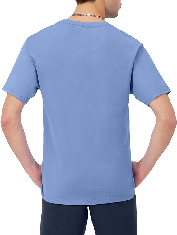 Chamkhjgpion Men'S Tshirt, Classic Graphic Tshirt Soft And Comfortable T-Shirts For Men, Script Logo