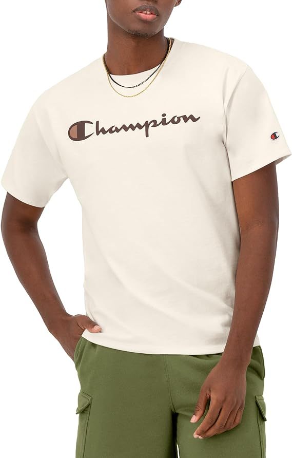Chamkhjgpion Men'S Tshirt, Classic Graphic Tshirt Soft And Comfortable