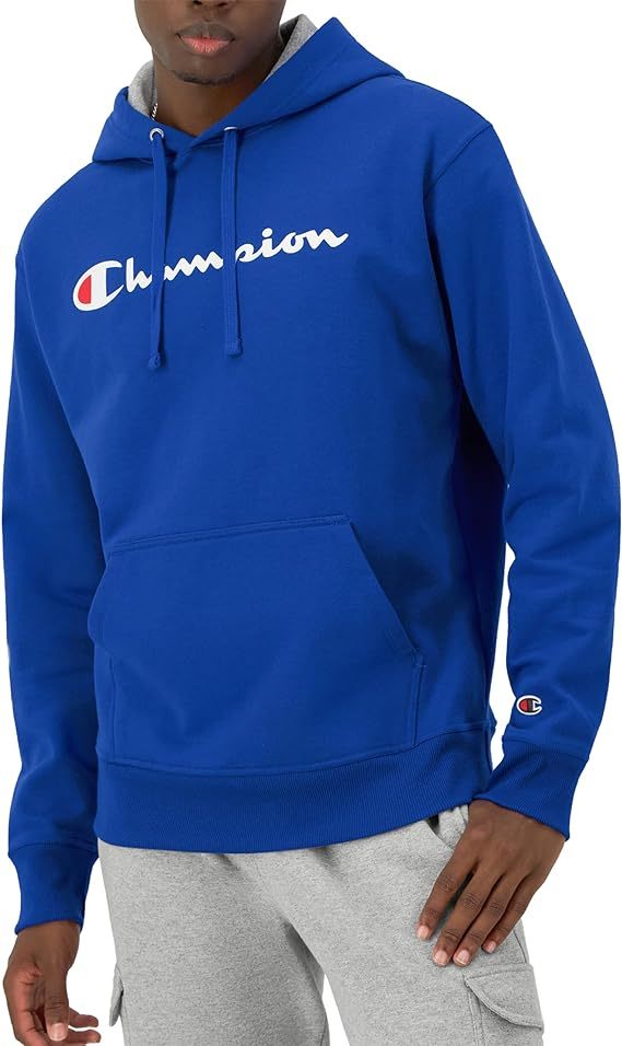 Chamkhjgpion Men's Hoodie, Powerblend, Fleece, Comfortable Sweatshirt for Men (Reg. Or Big & Tall)
