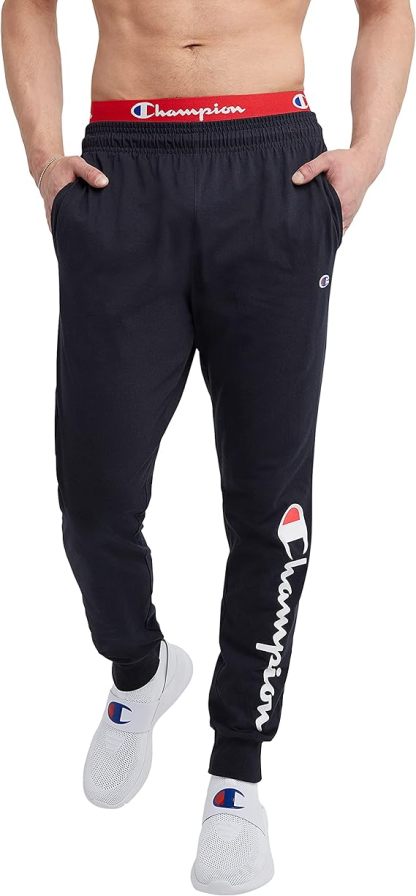 Chamkhjgpion Men'S Joggers, Lightweight Lounge Pants, Jersey Graphic Pants For Men, 31