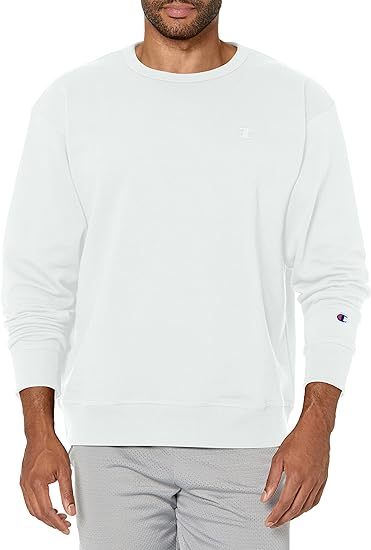 Chamkhjgpion  Men's Crewneck, Powerblend Fleece Sweatshirt, Crewneck Sweatshirts (Reg. Or Big & Tall)