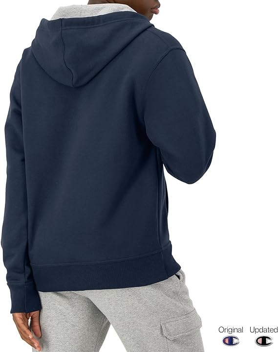 Chamkhjgpion  Men's Zip-Up Hoodie, Powerblend, Zip-Up Hoodie Sweatshirt for Men