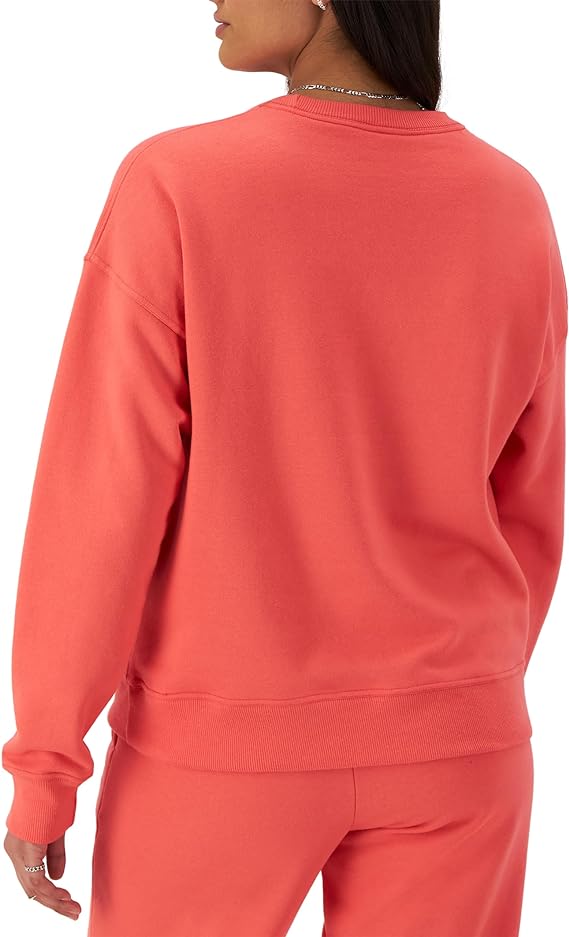 Chamkhjgpion Women's Sweatshirt, Powerblend, Crewneck for Women, Script