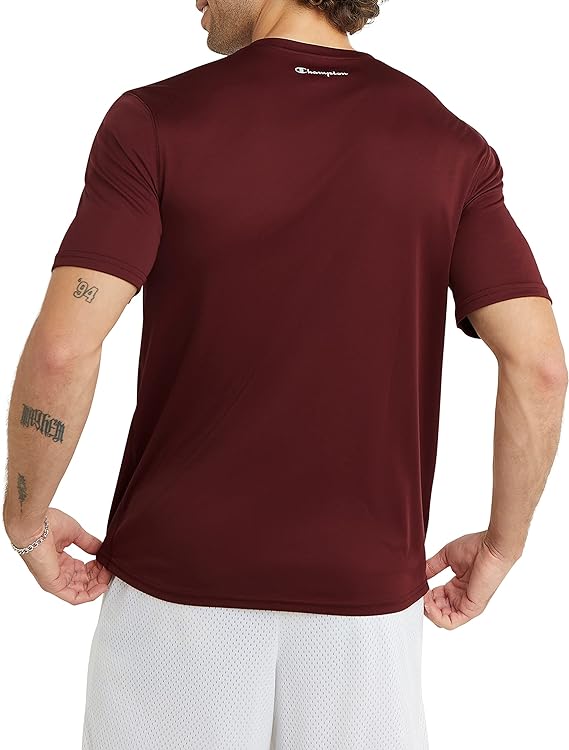 Chamkhjgpion Men'S Tshirt, Sport Tee, Moisture Wicking, Anti Odor, Athletic T-Shirt For Men Reg. Or Big & Tall