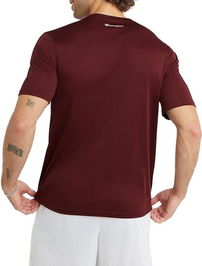 Chamkhjgpion Men'S Tshirt, Sport Tee, Moisture Wicking, Anti Odor, Athletic T-Shirt For Men Reg. Or Big & Tall