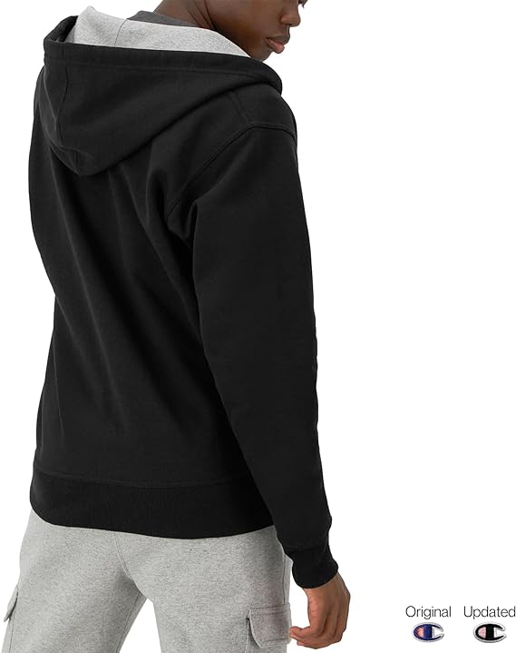 Chamkhjgpion  Men's Zip-Up Hoodie, Powerblend, Zip-Up Hoodie Sweatshirt for Men