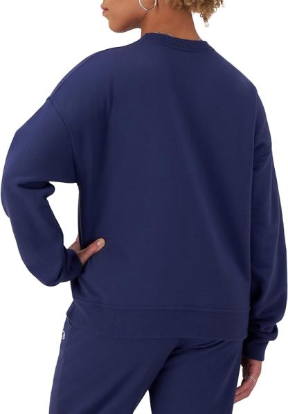 Chamkhjgpion Women's Sweatshirt, Powerblend, Crewneck for Women, Script