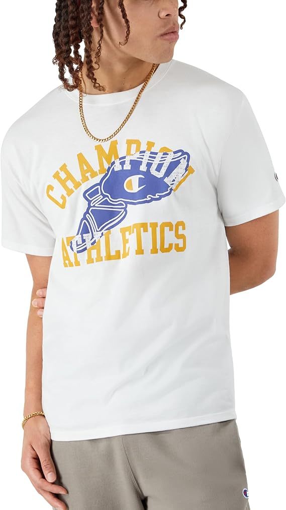 Champion Men's T-shirt, Classic Tee for Men, Men's T-shirt, Men's Tee 