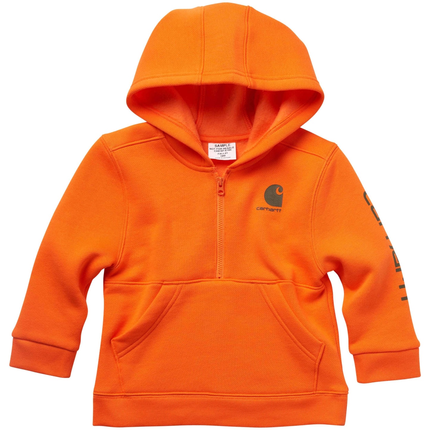 Boys' Long-Sleeve Half-Zip Sweatshirt