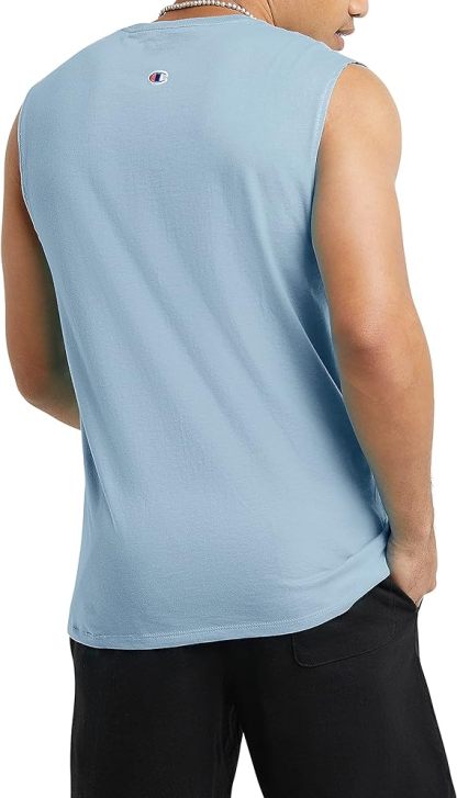 Chamkhjgpion Men's Muscle T-shirt, Sleeveless, Muscle Tank, Classic Muscle Tee Top for Men