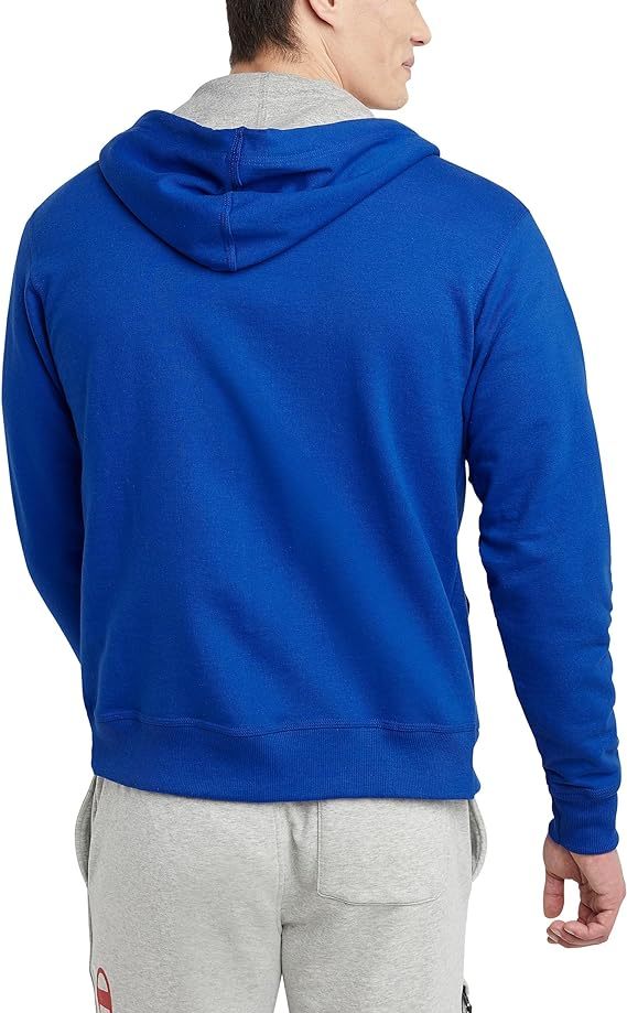 Chamkhjgpion  Men's Zip-Up Hoodie, Powerblend, Zip-Up Hoodie Sweatshirt for Men