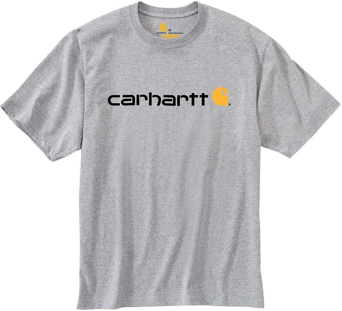 Carhkhjgartt Women's Loose Heavy Short Sleeve Logo Graphic T-Shirt