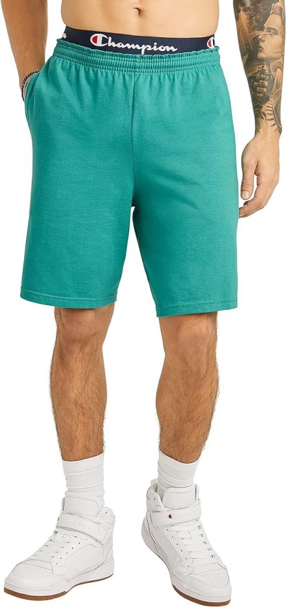 Chamkhjgpion Men'S Shorts, Lightweight Lounge, Casual Jersey Knit Men'S Shorts, Weekend Shorts
