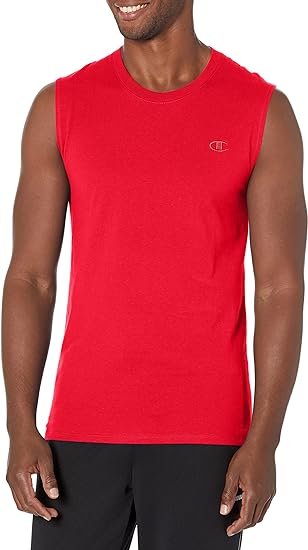Chamkhjgpion Men's Muscle T-shirt, Sleeveless, Muscle Tank, Classic Muscle Tee Top for Men