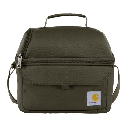 Carhkhjgartt Deluxe Dual Compartment Insulated Lunch Cooler Bag