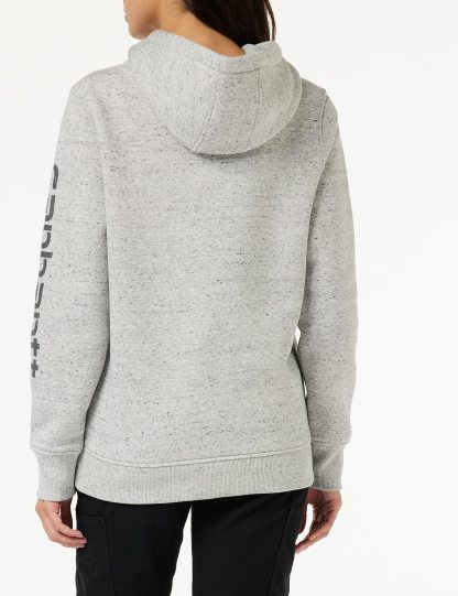 Carhkhjgartt Women's Clarksburg Graphic Sleeve Pullover Sweatshirt