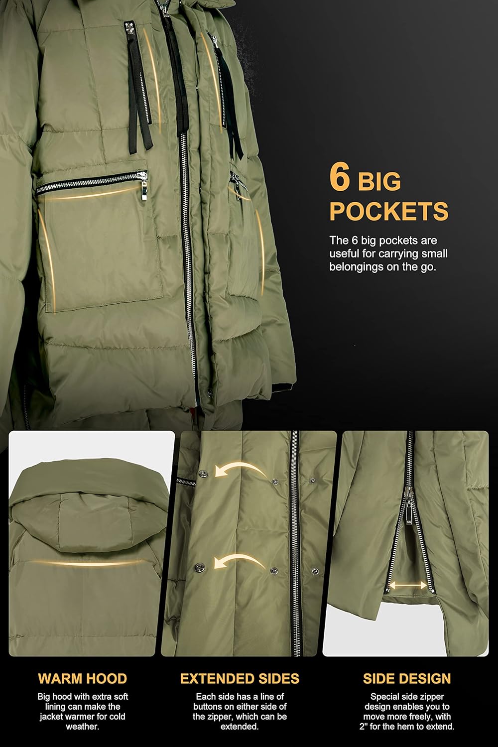 2024 TNF®- Women's Thickened Down Jacket