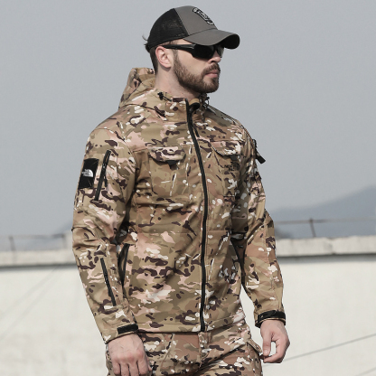 [Copy]TNF®-2024 Gilet tattico con cappuccio da uomo