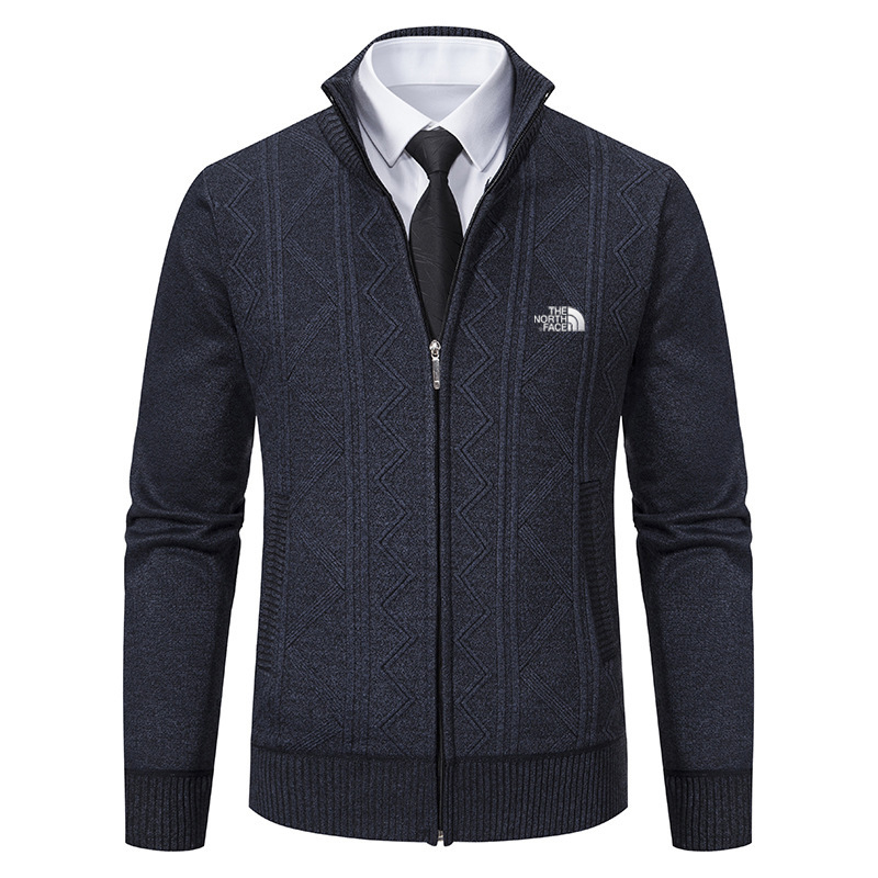 The North Face -Dolcevita in cashmere con cerniera pesante da uomo