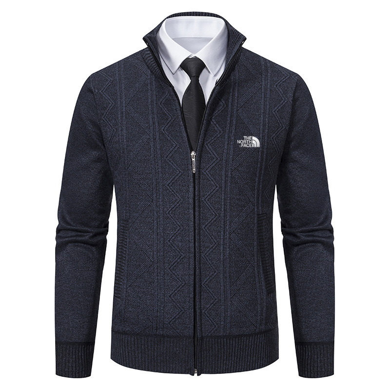The North Face -Dolcevita in cashmere con cerniera pesante da uomo