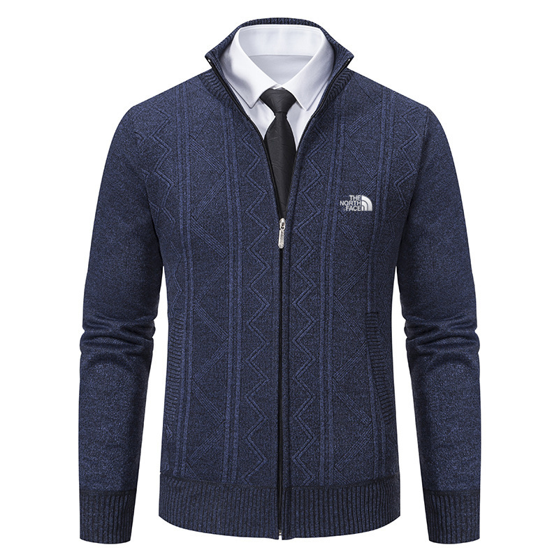 The North Face -Dolcevita in cashmere con cerniera pesante da uomo