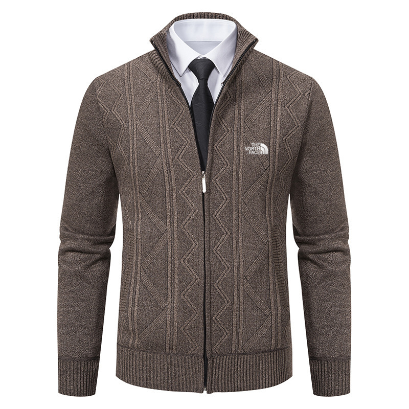 The North Face -Dolcevita in cashmere con cerniera pesante da uomo