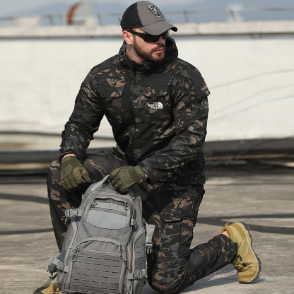 [Copy]TNF®-2024 Gilet tattico con cappuccio da uomo