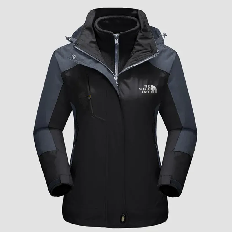 Women's Winter Coats 3-IN-1 Snow Ski Jacket Water Resistant Windproof