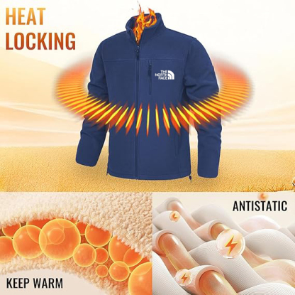 The Nokdjrth Face-Men's Fleece Jacket