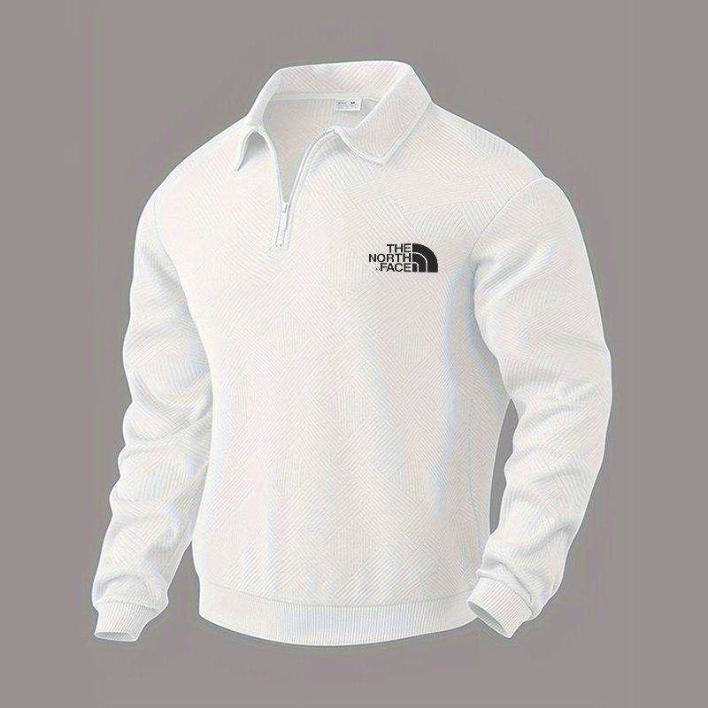 Maglione da giacca con mezza zip lavorato a maglia autunno e inverno