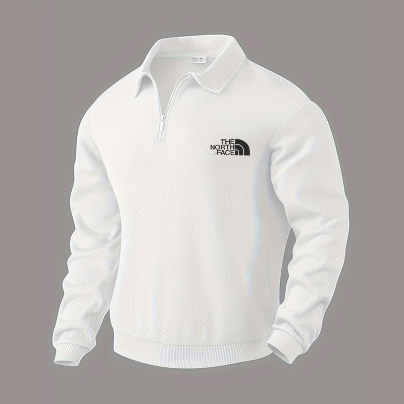 Maglione da giacca con mezza zip lavorato a maglia autunno e inverno