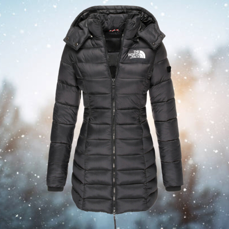 Piumino Lungo Donna con Cappuccio - Nuova Collezione Inverno 2024