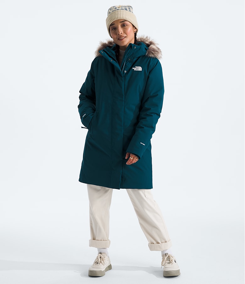 The Northkdj Face - Arctic Insulated Parka - Donna