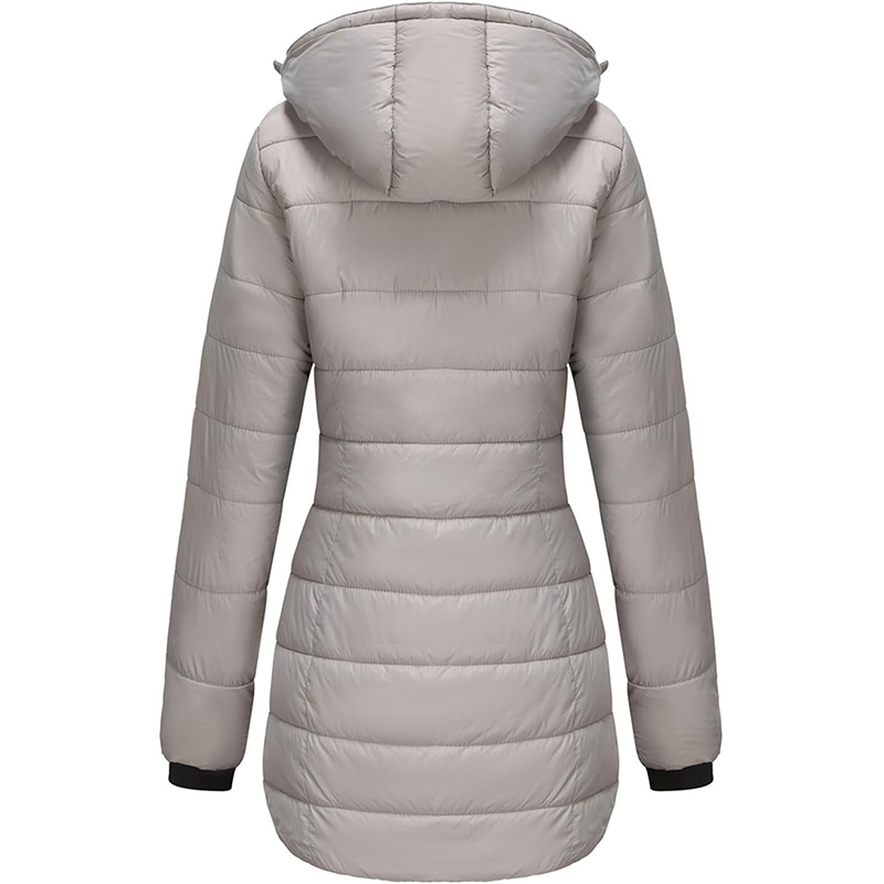 2025 TNF®- Chaqueta con capucha de largo medio y corte ajustado para mujer