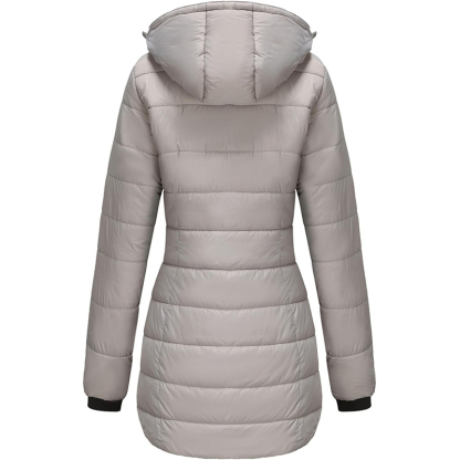 2025 TNF®- Chaqueta con capucha de largo medio y corte ajustado para mujer