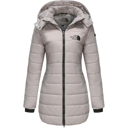 2025 TNF®- Chaqueta con capucha de largo medio y corte ajustado para mujer