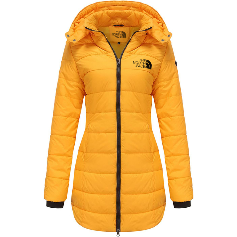 2025 TNF®- Chaqueta con capucha de largo medio y corte ajustado para mujer