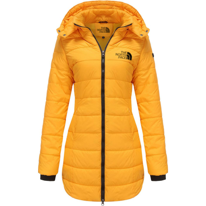 2025 TNF®- Chaqueta con capucha de largo medio y corte ajustado para mujer