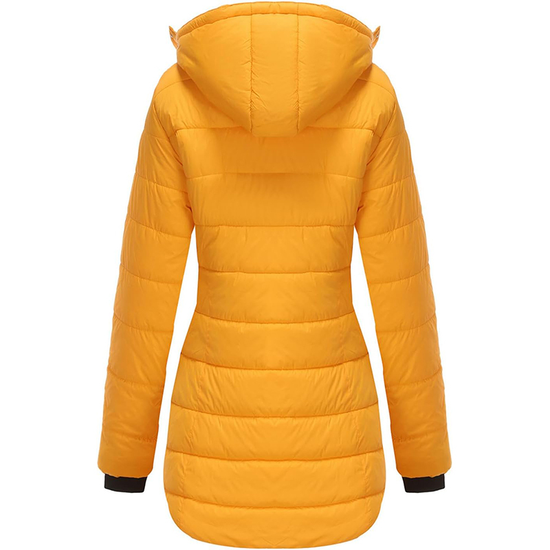 2025 TNF®- Chaqueta con capucha de largo medio y corte ajustado para mujer