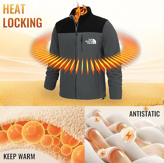 The Nokdjrth Face-Men's Fleece Jacket