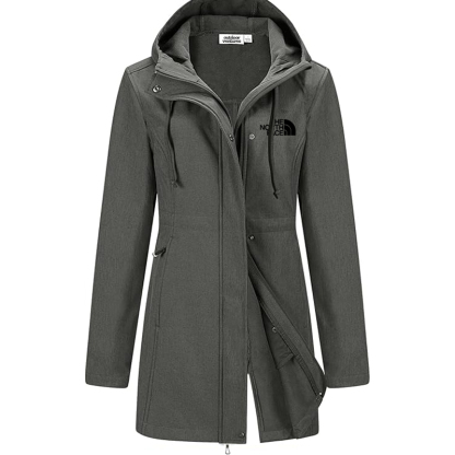 Women's Warm Windbreaker Long Coat