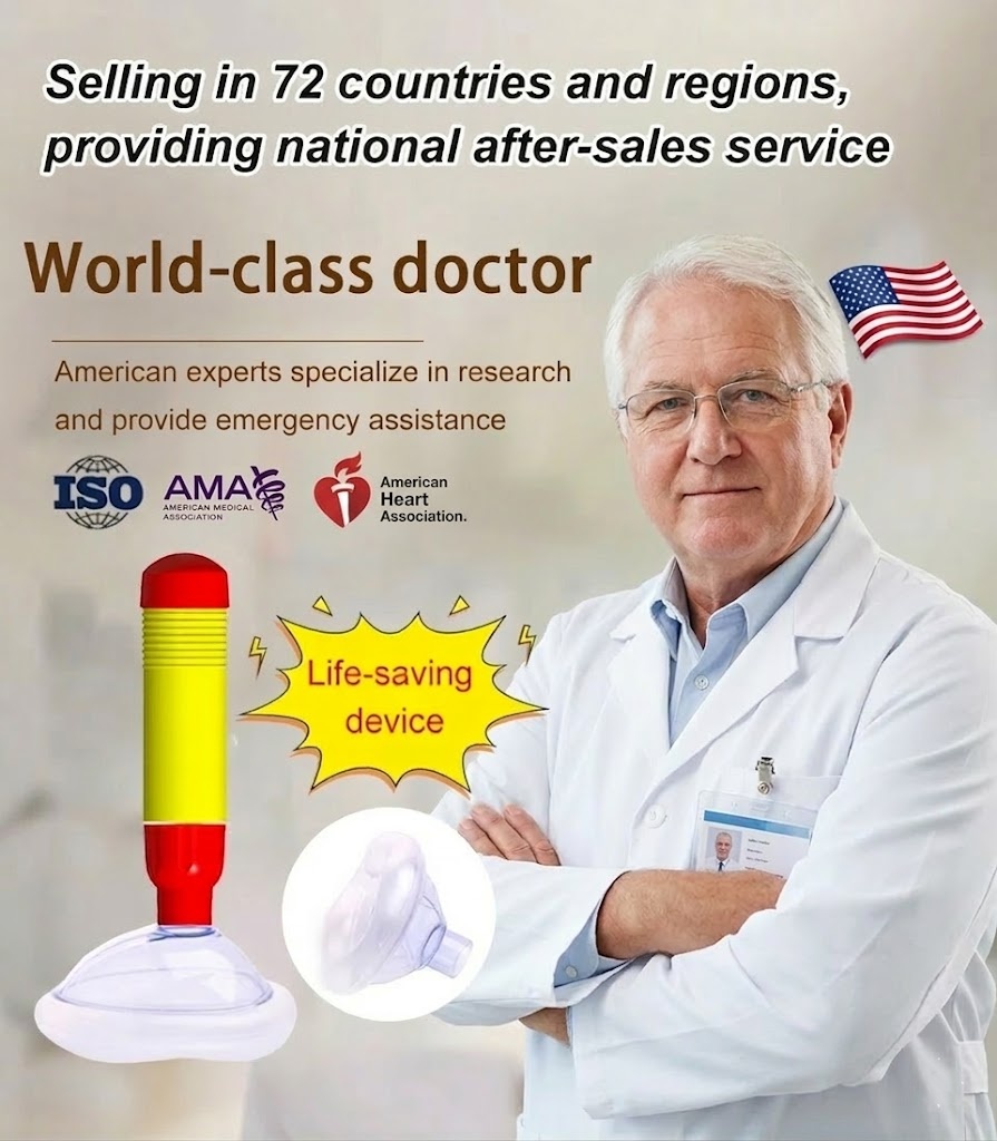 【💌Portable Muliq Anti-Choking Device】✨Anti-Suffocation Tool -👍Simple Operation for Independent Rescue -⏱️Powerful suction provides quick relief in 3 seconds -🎁Multiple Mask Sizes